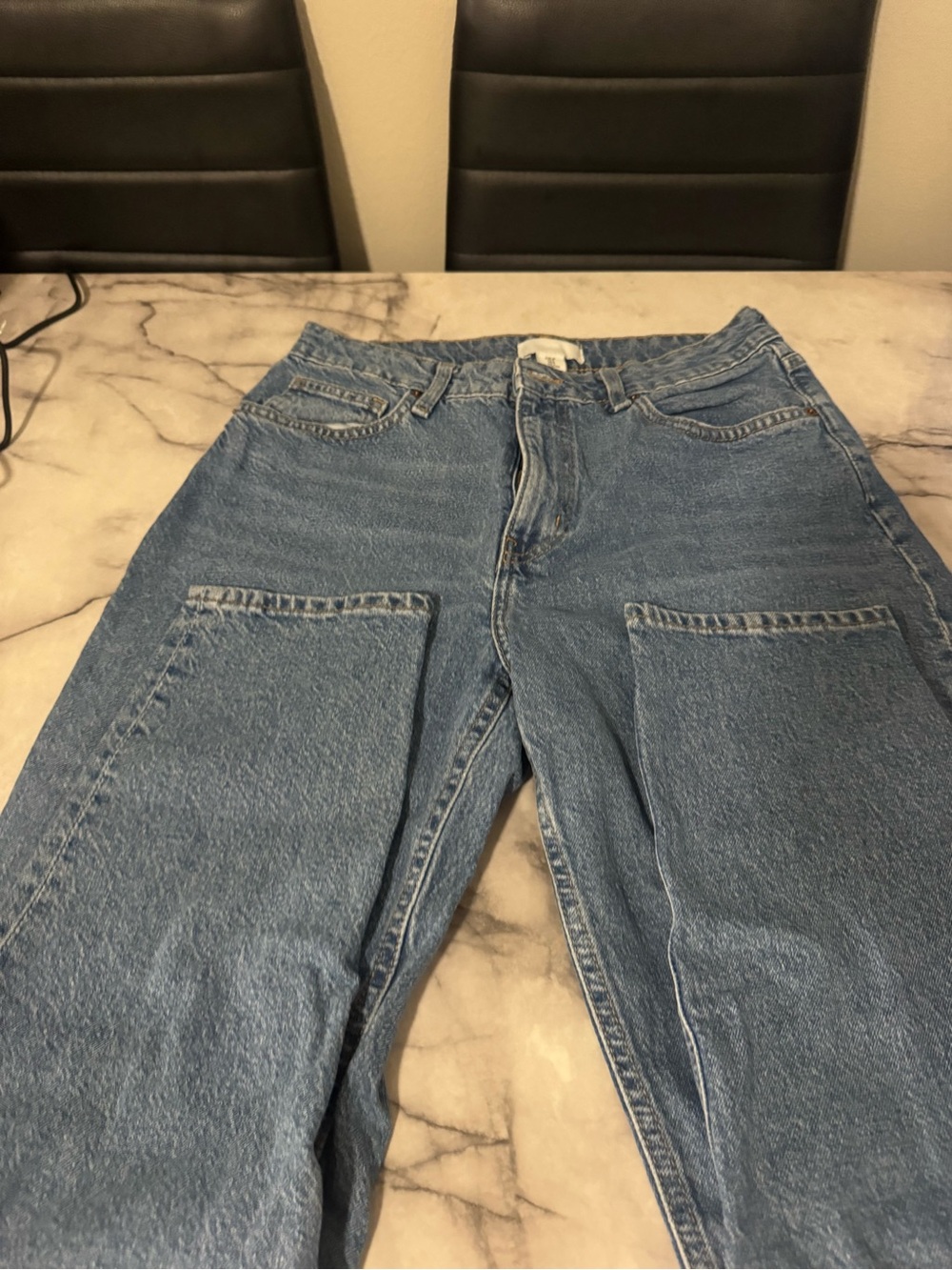 H&M Women’s Blue Jeans Size 8 Straight Leg